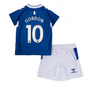Everton Anthony Gordon #10 Hjemmedraktsett Barn 2022-23 Kortermet (+ Korte bukser)